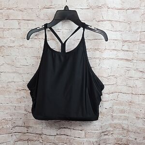 Xersion Women's Swim Top Black  xxl Nwt New